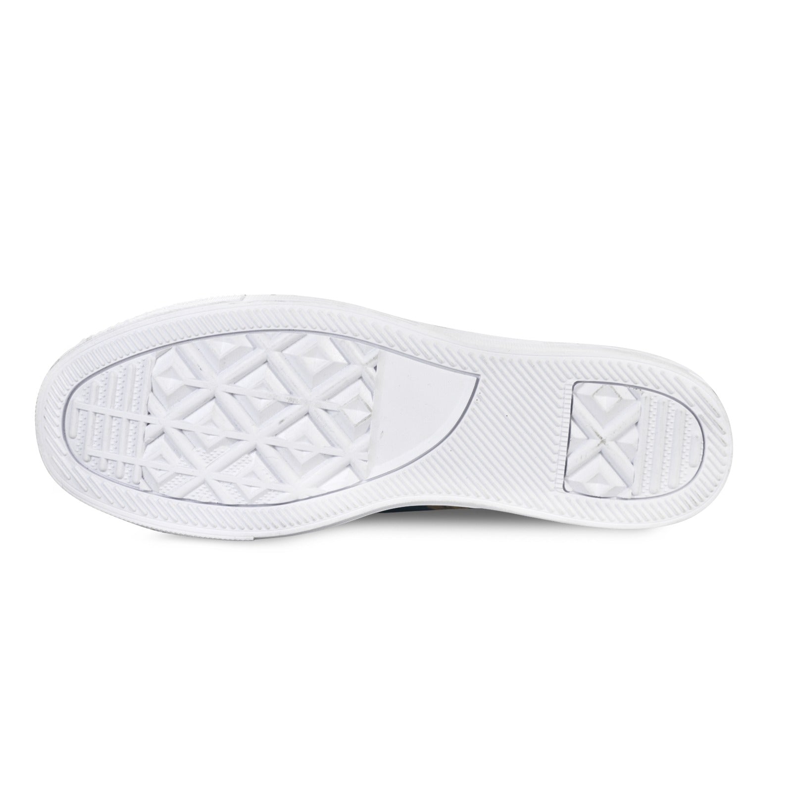 Blue floral low-top women's canvas sneaker with mesh and EVA insole and rubber outsole — additional view 9