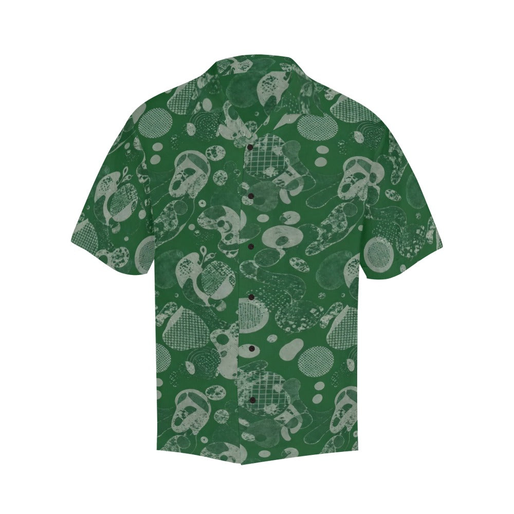 Rich and Rich Men's Green Fusion Designer Shirt