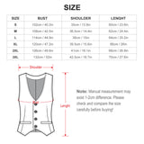Men's sleeveless suit vest with V-neck, four-button closure, and front pockets — additional view 6