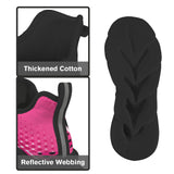 Rich and Rich Hot Pink Motion Twisted Sole Women's Sneakers