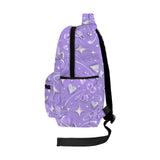 a Y2K Pop Girls Lavendar Large Capacity Backpack