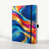Rich and Rich Dream in Motion Notebook Strap Notebook