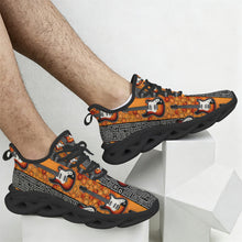 Load image into Gallery viewer, Rich and Rich Men's Guitar Orange Twisted Sole Suede Look Sneakers - Rich and Rich Homeopportunities
