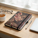Rich and Rich Midnight Bloom Notebook Strap Notebook
