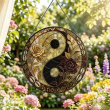 Load image into Gallery viewer, Rich and Rich Harmony Heritage Yin Yang Glass Suncatcher
