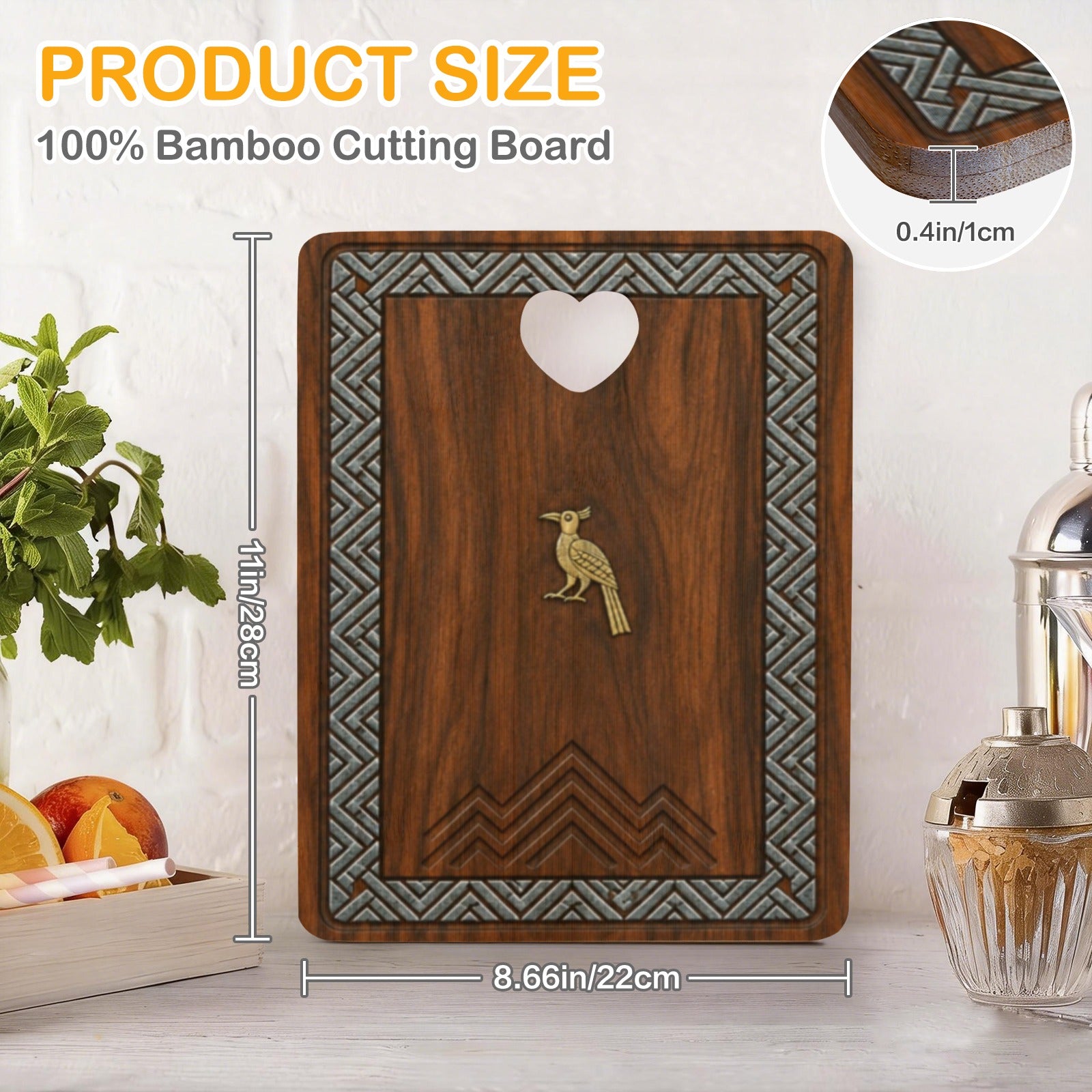A Rich and Rich Zimbabwe–Inspired Heart Shaped Cutout Cutting Board - Rich and Rich Homeopportunities