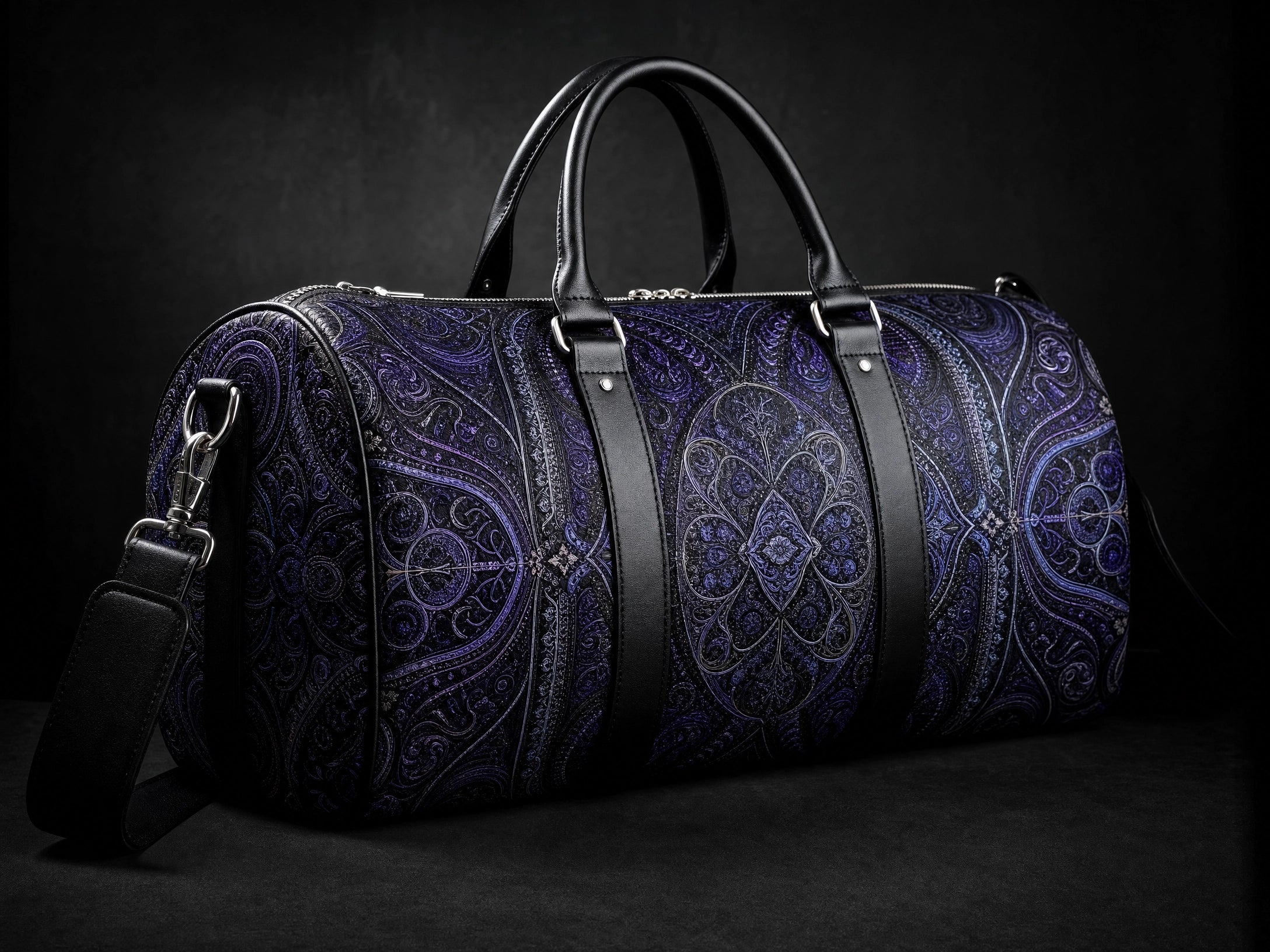 Rich and Rich JetSet Journey Fractal Command Large Capacity Duffle Bag