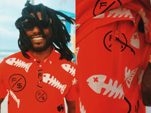 Load image into Gallery viewer, Fishscale Polo (Red)
