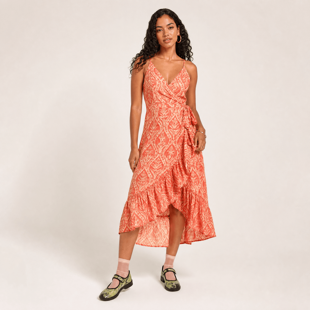 Mary Jane - Brazilian Coral Abstract - Rich and Rich Homeopportunities