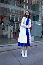 Load image into Gallery viewer, Monique White Coat – Women’s Elegant Long Coat
