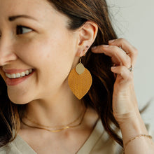 Load image into Gallery viewer, Honey Mustard Cora Earrings
