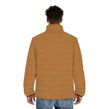 Load image into Gallery viewer, Light Brown Men&#39;s Puffer Jacket - Rich and Rich Homeopportunities 
