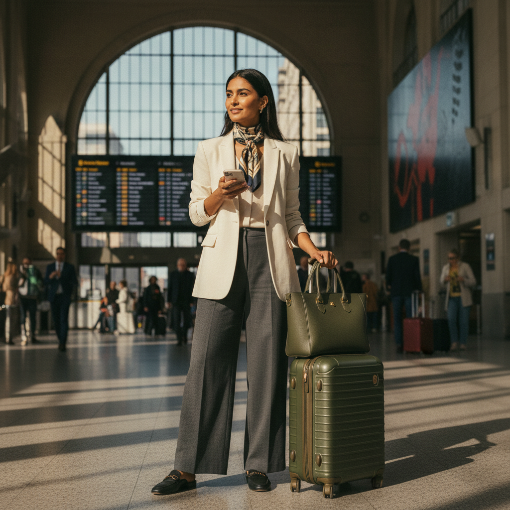 Rich and Rich travel-ready style