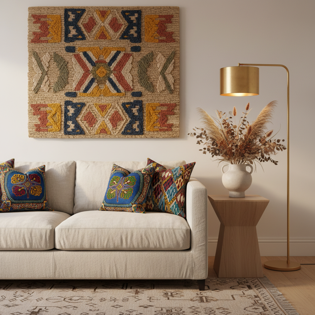 Rich and Rich artistic home décor statement wall