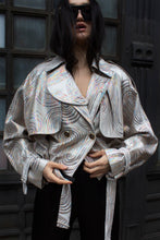 Load image into Gallery viewer, Jacqueline Bomber Jacket in Beige – Stylish Women&#39;s Bomber Coat
