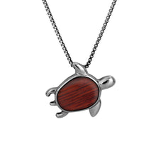 Load image into Gallery viewer, Jarrah Turtle Necklace - Gunmetal
