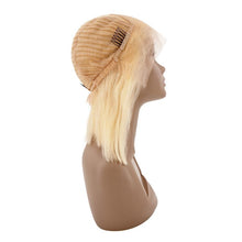Load image into Gallery viewer, Blonde Straight 13x4 Transparent Lace 100% Human Hair Bob Wig
