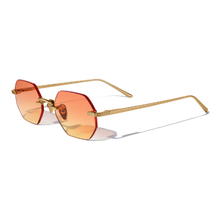 Load image into Gallery viewer, Liam Bruler Hexagon Frameless Sunglasses
