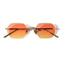 Load image into Gallery viewer, Liam Bruler Hexagon Frameless Sunglasses
