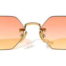Load image into Gallery viewer, Liam Bruler Hexagon Frameless Sunglasses

