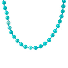 Load image into Gallery viewer, Love Knots Blue Turquoise Necklace
