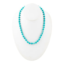Load image into Gallery viewer, Love Knots Blue Turquoise Necklace
