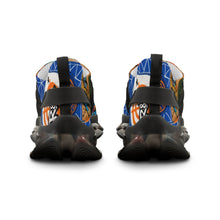 Load image into Gallery viewer, Graffiti Mesh Sneakers — Colorful Urban Streetwear for Men - Rich and Rich Homeopportunities
