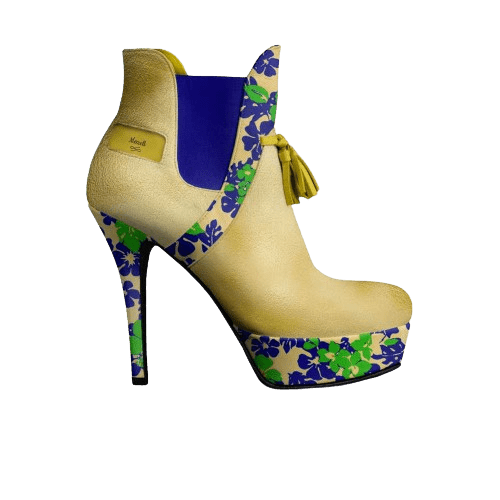 R&RH Mozell Yellow Women's Tassel Stilettos Pump - Rich and Rich Homeopportunities 