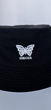 Load image into Gallery viewer, Black/White Nikoza Bucket Hat
