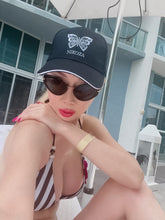 Load image into Gallery viewer, Black Nikoza baseball hat
