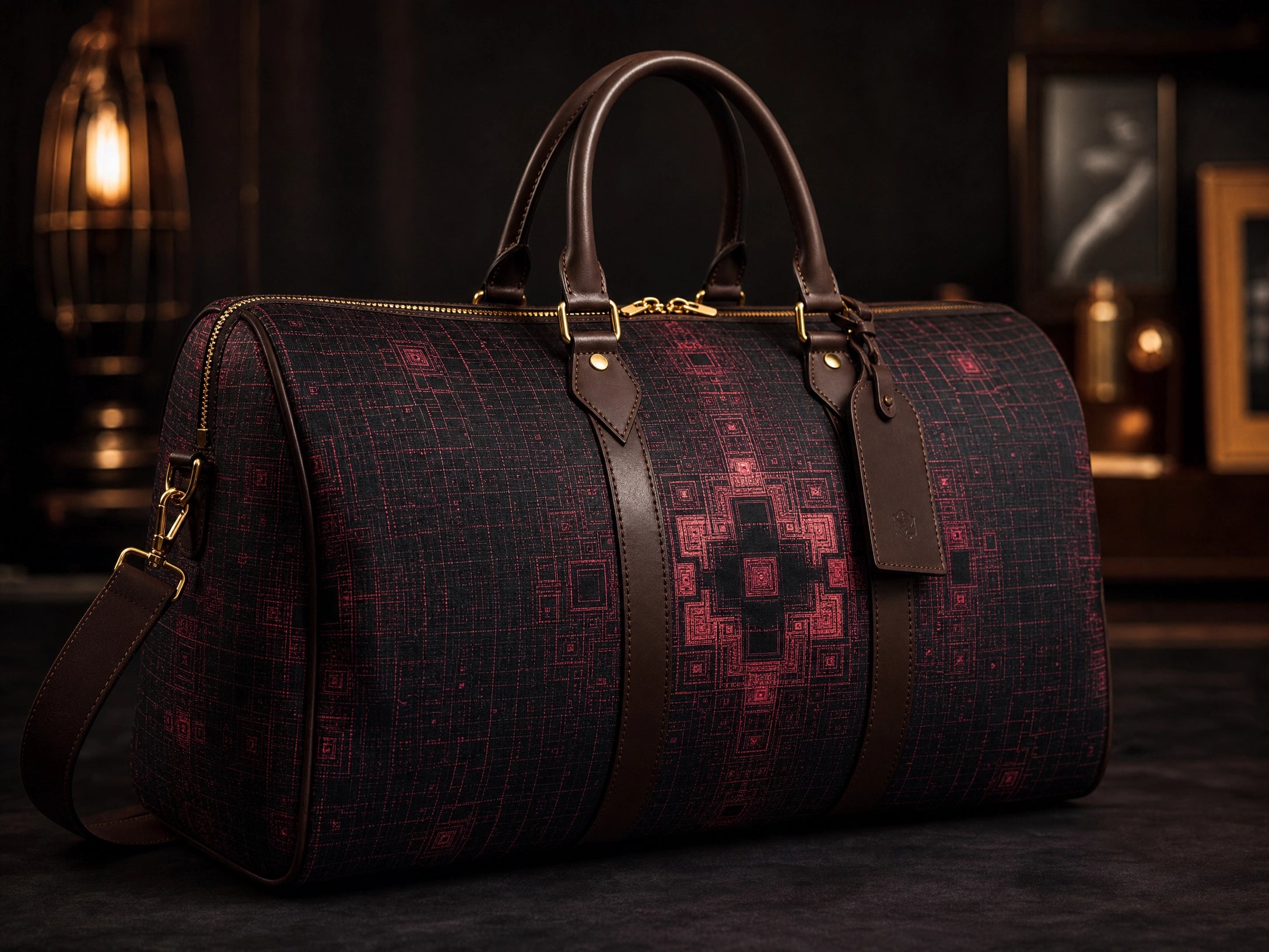 Rich and Rich JetSet Journey Nomad Matrix Large Capacity Duffle Bag