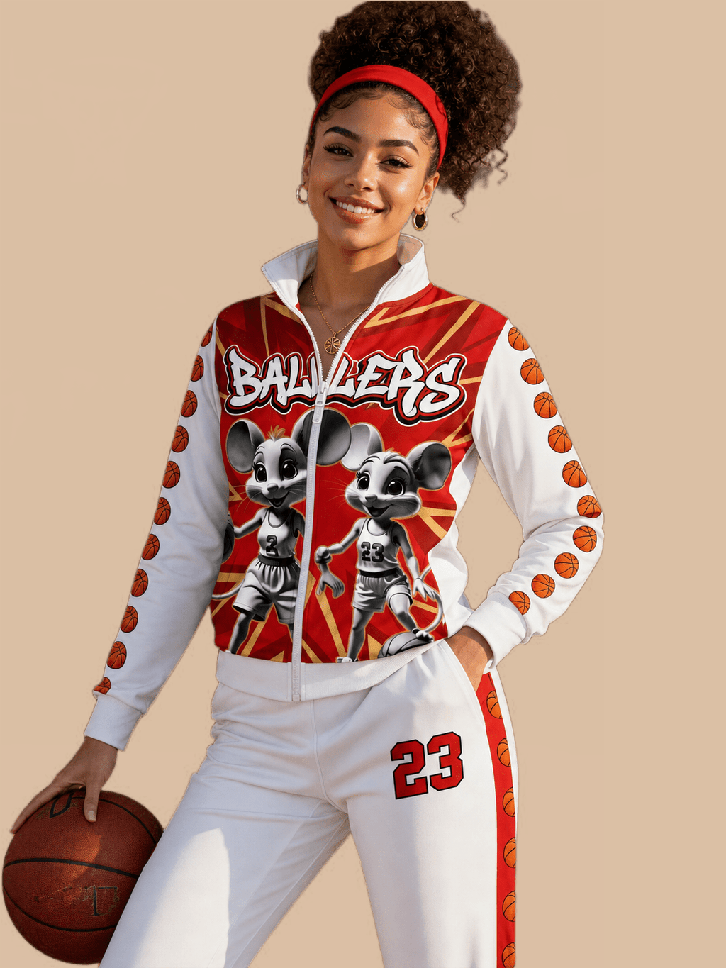 BALLERS Mice Basketball Track Suit - Rich and Rich Homeopportunities