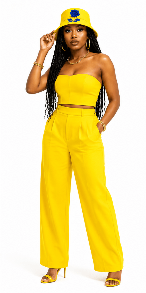 Rich and Rich Yellow Blue Rose Bucket Hat - Rich and Rich Homeopportunities