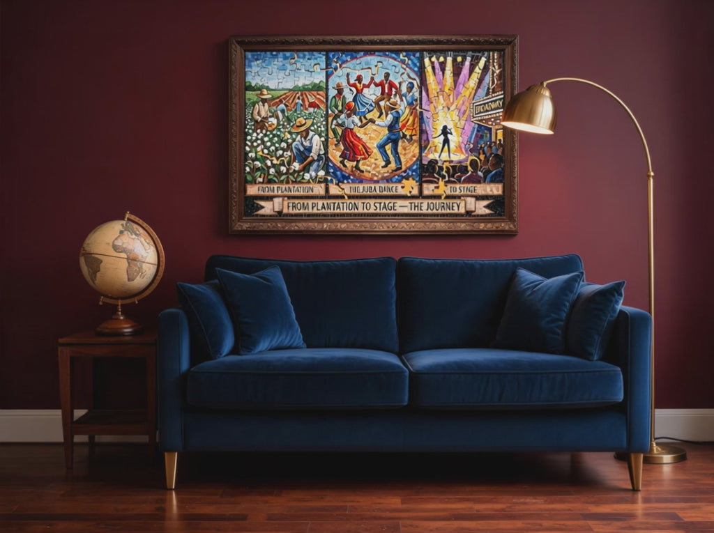 From Plantation to Stage — The Journey Panoramic Mosaic Jigsaw Puzzle