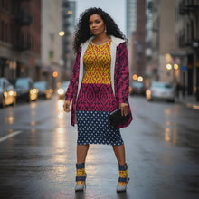 Load and play video in Gallery viewer, Rich and Rich GrafittiBliss Polka Dot and Fushia Yellow High Heel Belt Women&#39;s Boot
