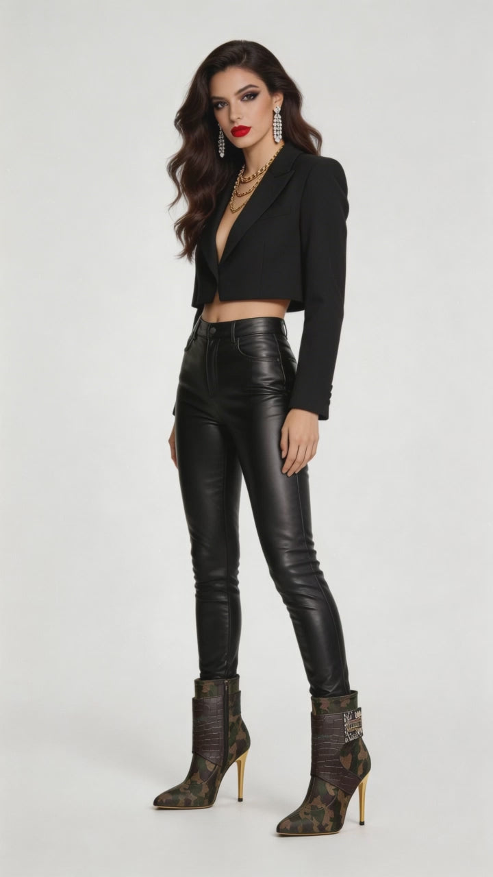 Rich and Rich Conchita Camo Future Women's Stiletto