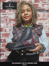 Load and play video in Gallery viewer, RichandRich_Biz Elegant Burgundy  Men&#39;s Biker Boot  Boot
