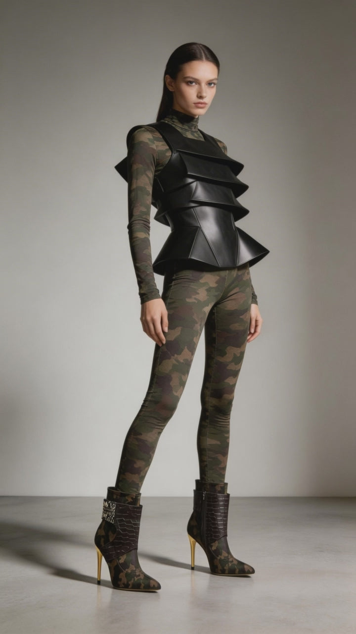 Rich and Rich Conchita Camo Future Women's Stiletto