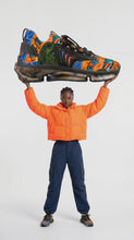 Load and play video in Gallery viewer, Rich and Rich Graffiti Mesh Sneakers — Colorful Urban Streetwear for Men
