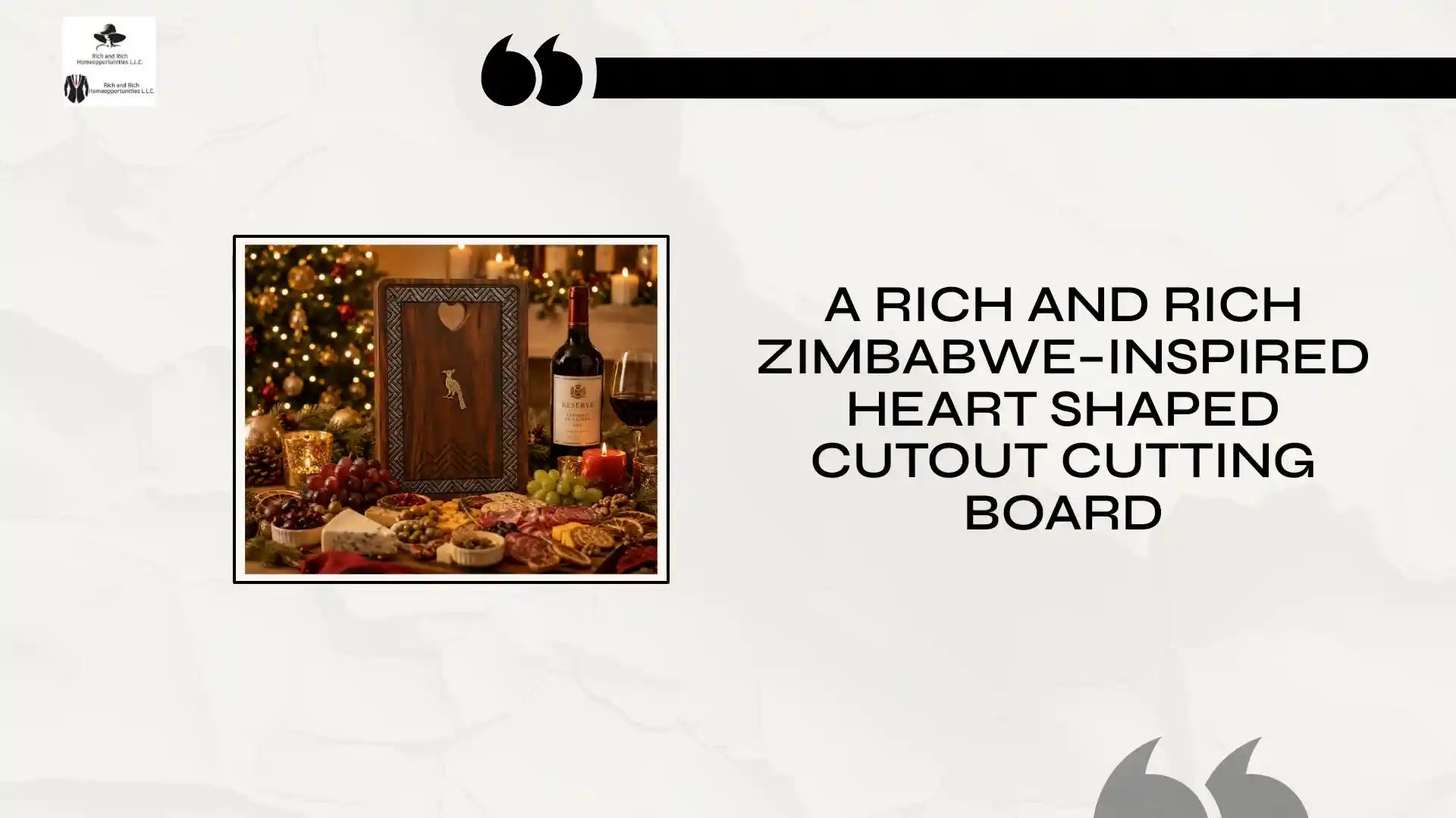 A Rich and Rich Zimbabwe&ndash;Inspired Heart Shaped Cutout Cutting Board by@Outfy