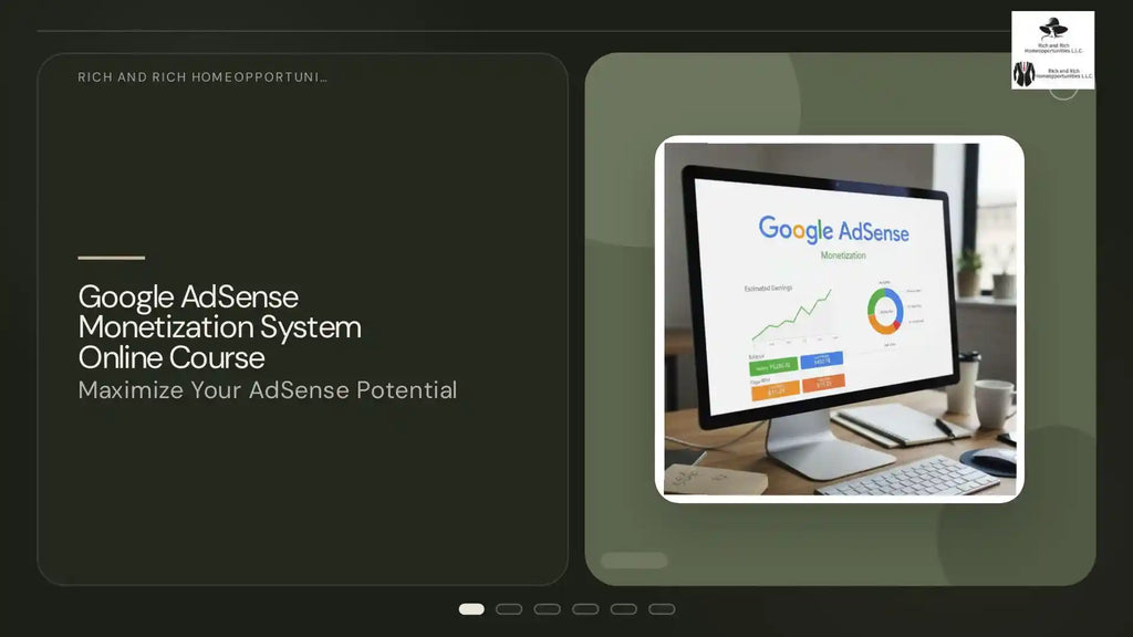 Google AdSense Monetization System Online Course by@Outfy