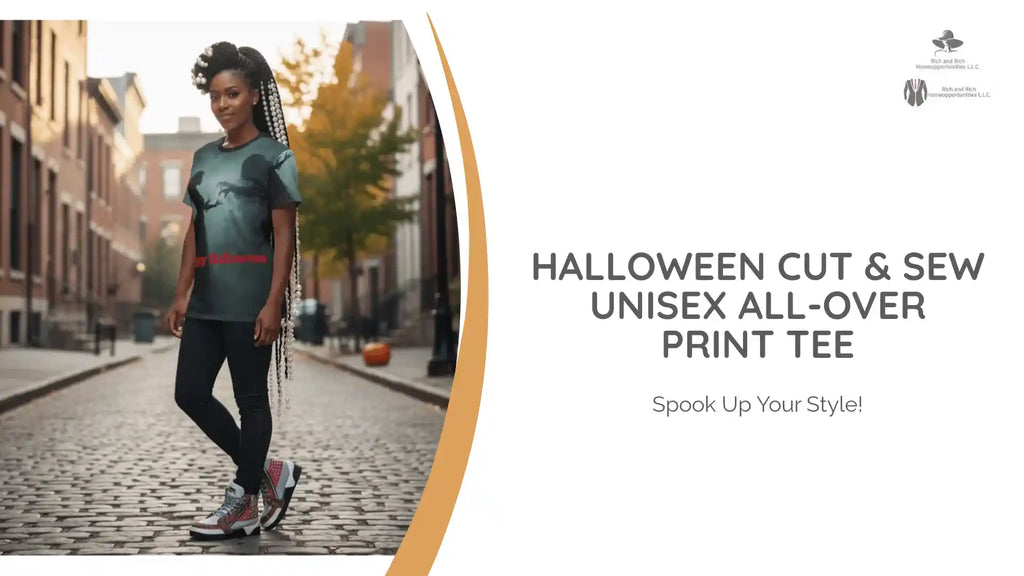 Halloween Cut & Sew Unisex All-Over Print Tee by@Outfy
