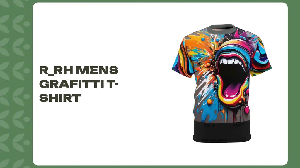 R_RH Mens Grafitti T-shirt by@Outfy