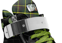 Load image into Gallery viewer, Rich and Rich Queenrich Green Checker Women's High Top Sneaker - Rich and Rich Homeopportunities

