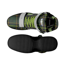 Load image into Gallery viewer, Rich and Rich Queenrich Green Checker Women's High Top Sneaker - Rich and Rich Homeopportunities
