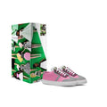 Rich and Rich Kids Vintage Pink Low Top Sneakers for girls, side view