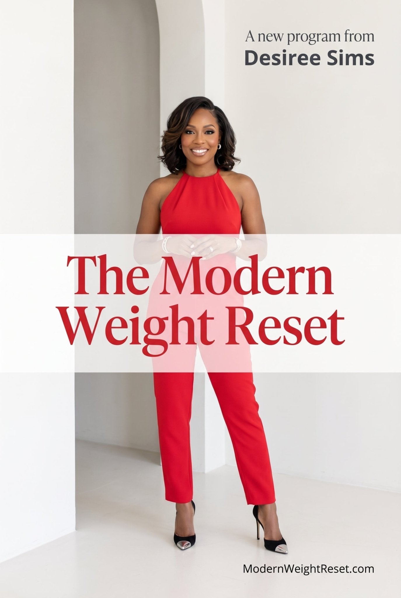 Book cover for The Modern Weight Reset by Desiree Sims, exploring modern wellness and telehealth themes — additional view 50