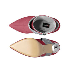 Load image into Gallery viewer, Rich and Rich Redtopia Future Women's Red Leather High Heels - Rich and Rich Homeopportunities
