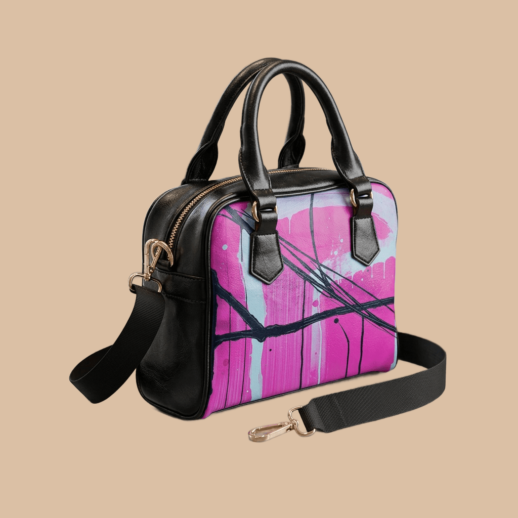 R&RH Pink Designer Womens Shoulder Bag - Rich and Rich Homeopportunities