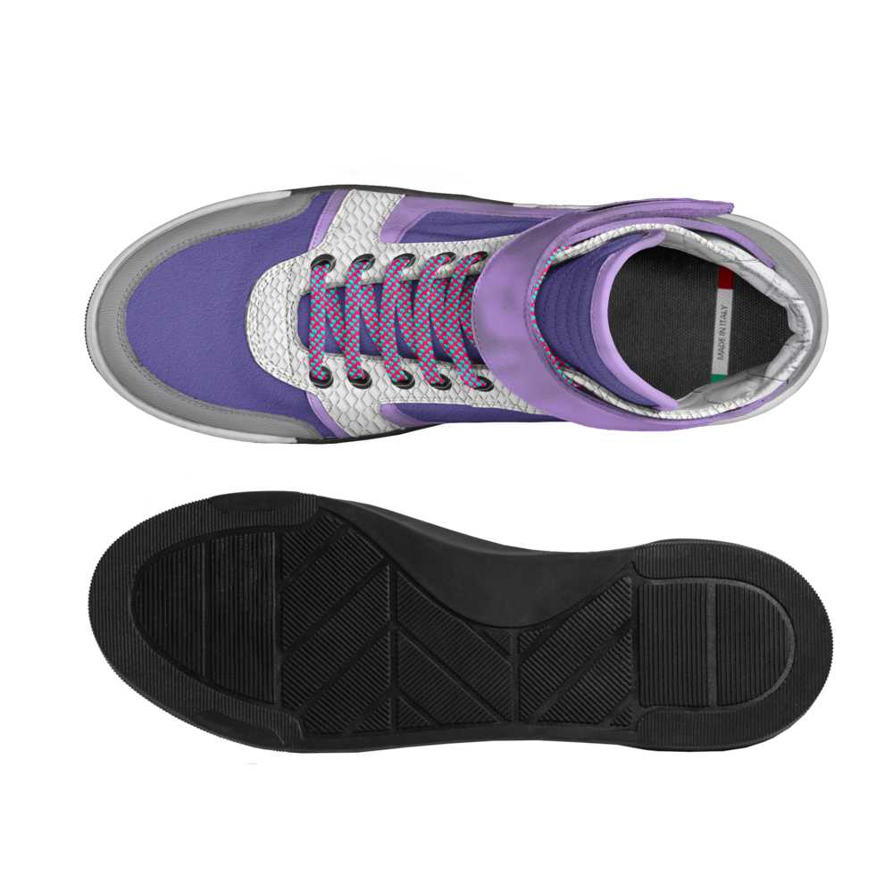 Rich and Rich Cool stylish tennis shoes in white and blue for men and women